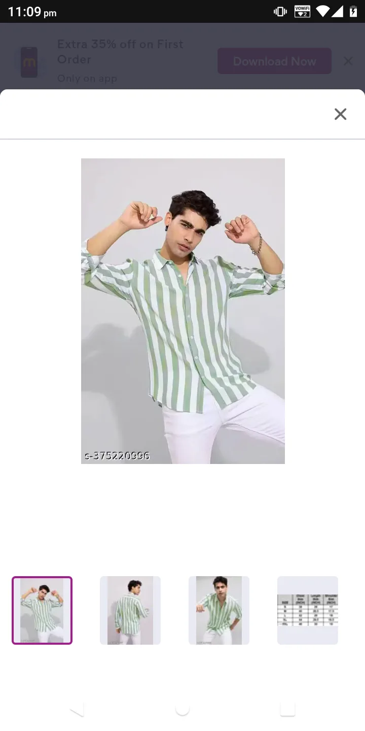 Classic retro men shirt's