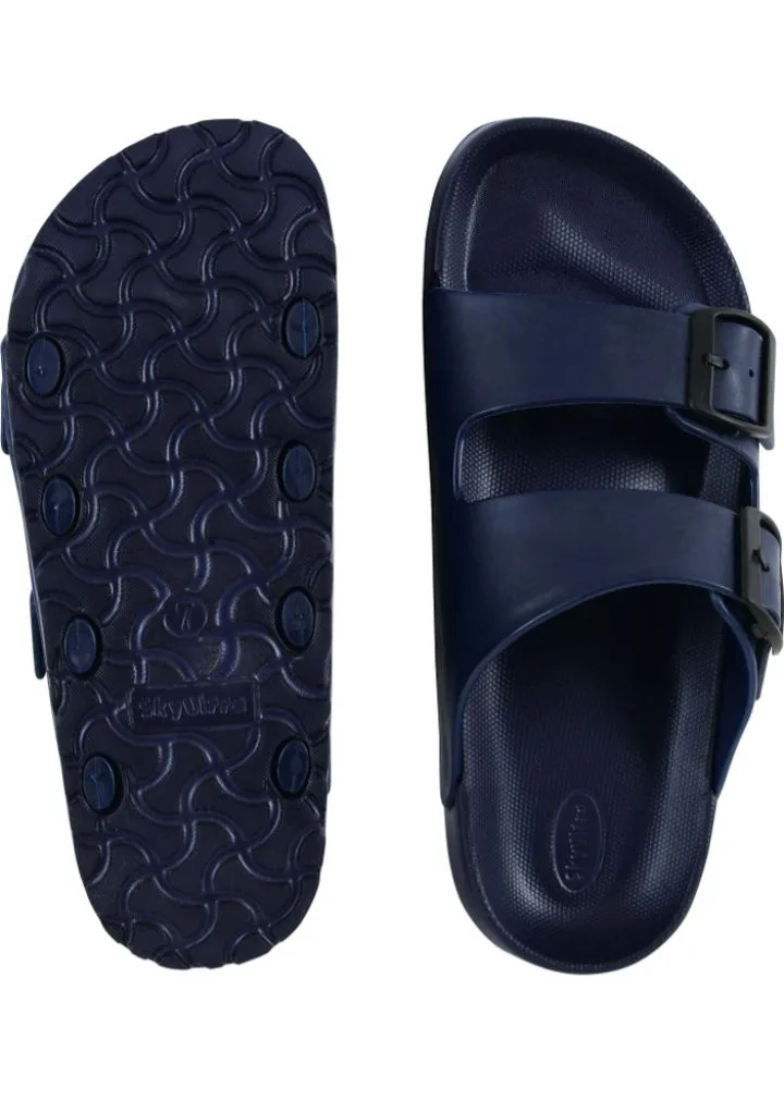 Skyultra Men Casual Sandal (Navy , 6) 4
