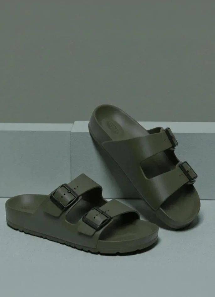 Skyultra Men Casual Sandal (Green , 6) 1